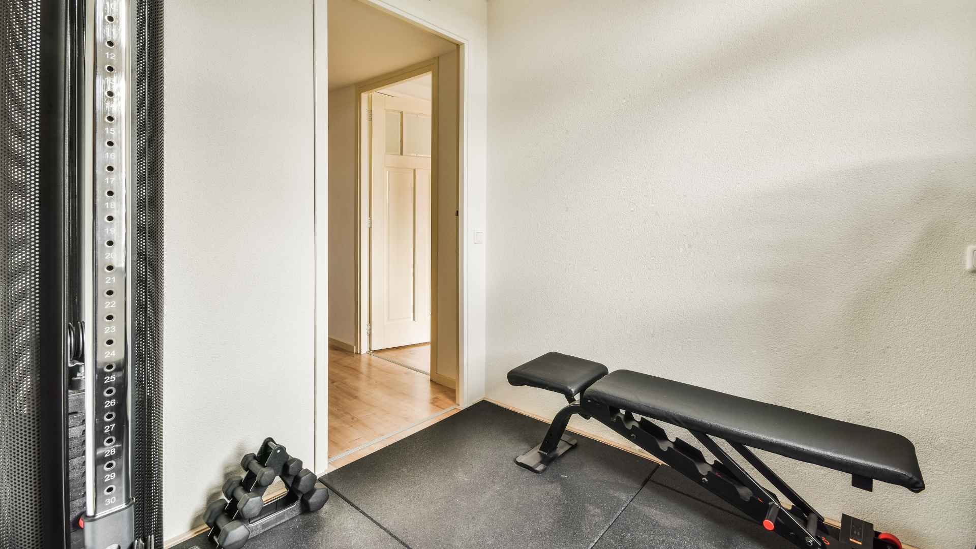 Home-Gym-piastre gomma riciclata
