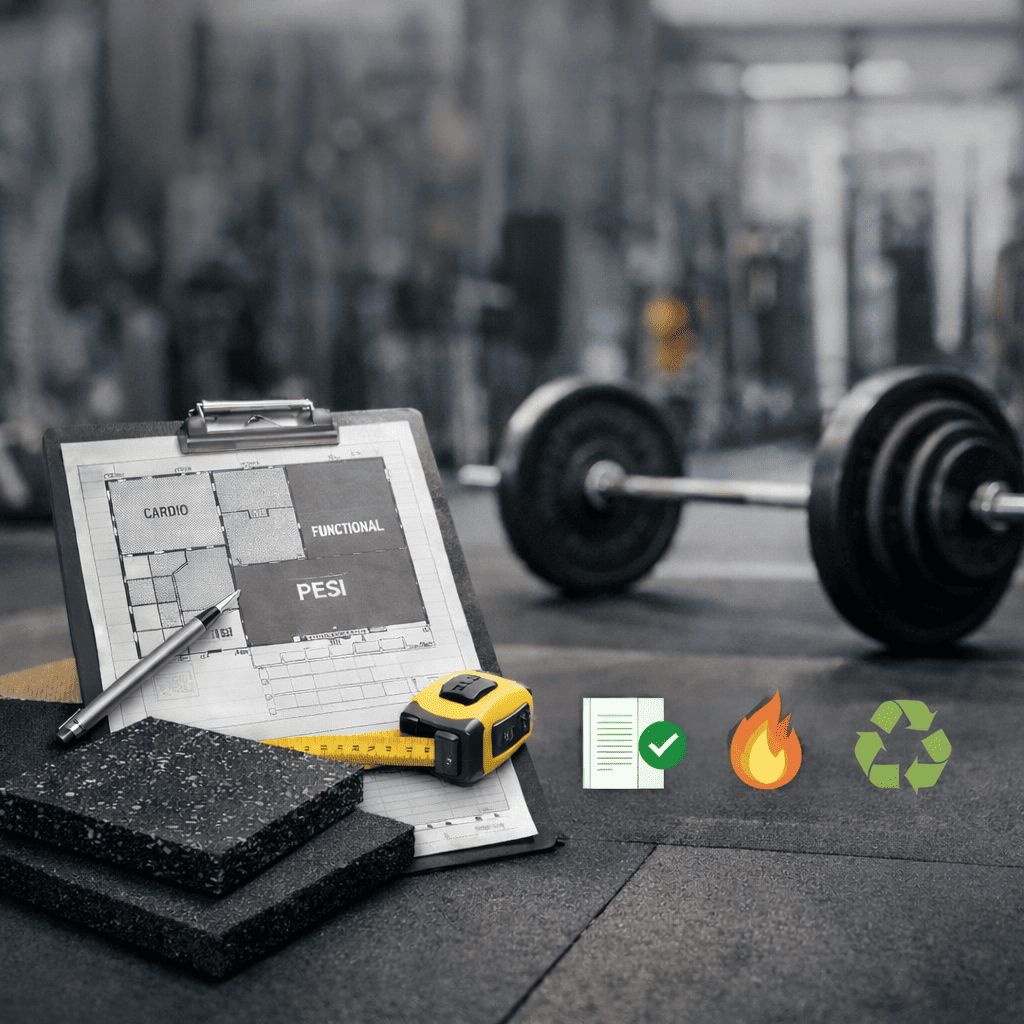 Scrivere il giusto capitolato per un pavimentazione in gomma per palestre